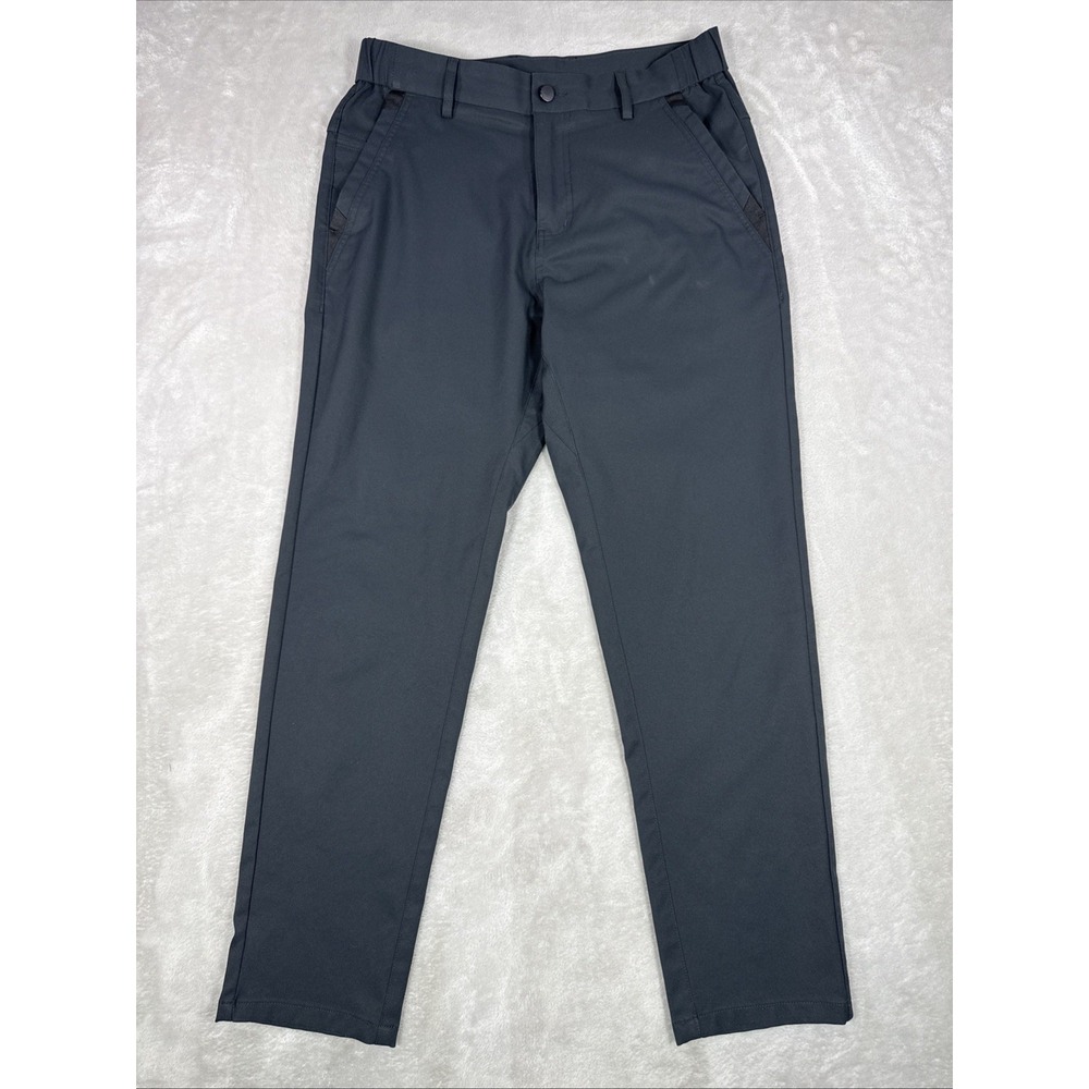 Jack Archer Jetsetter Pants Mens 29X28 Space Black Tech Chino Travel Trousers